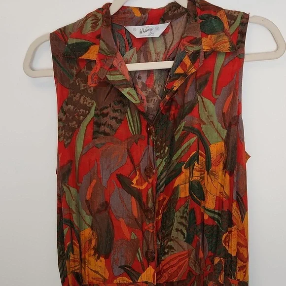 Vintage Sleeveless Wide Leg Jumper - Picture 7 of 16